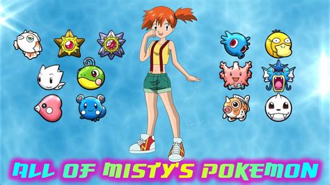 all misty pokemon|All the Pokemon Misty Catches in the Anime .